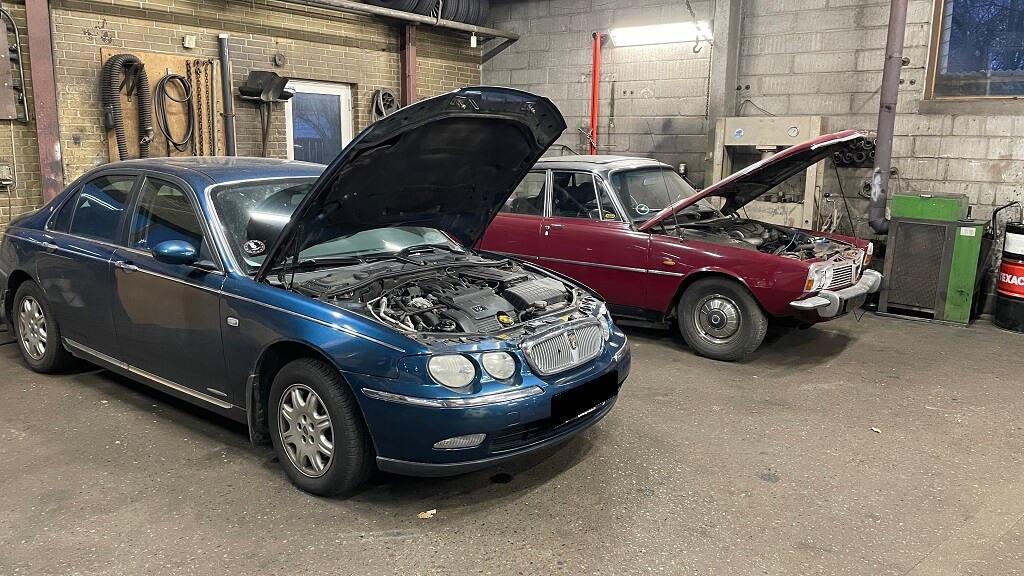 Rover 75 og Rover P6 mk.l