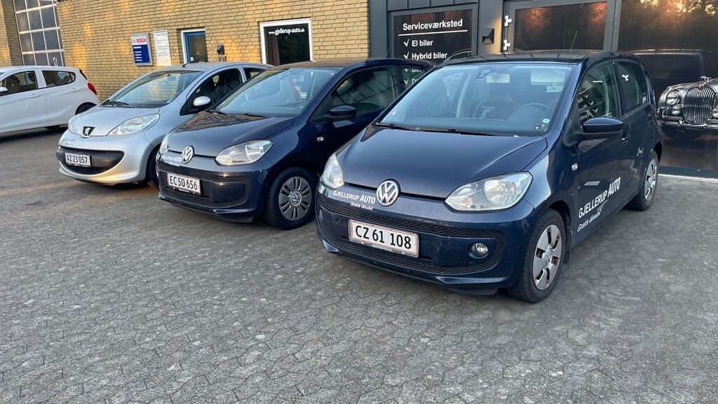 Værkstedslånebiler - Gjellerup Auto Gratis lånebiler